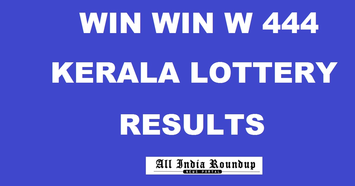 Win Win W 444 Lottery Results Today