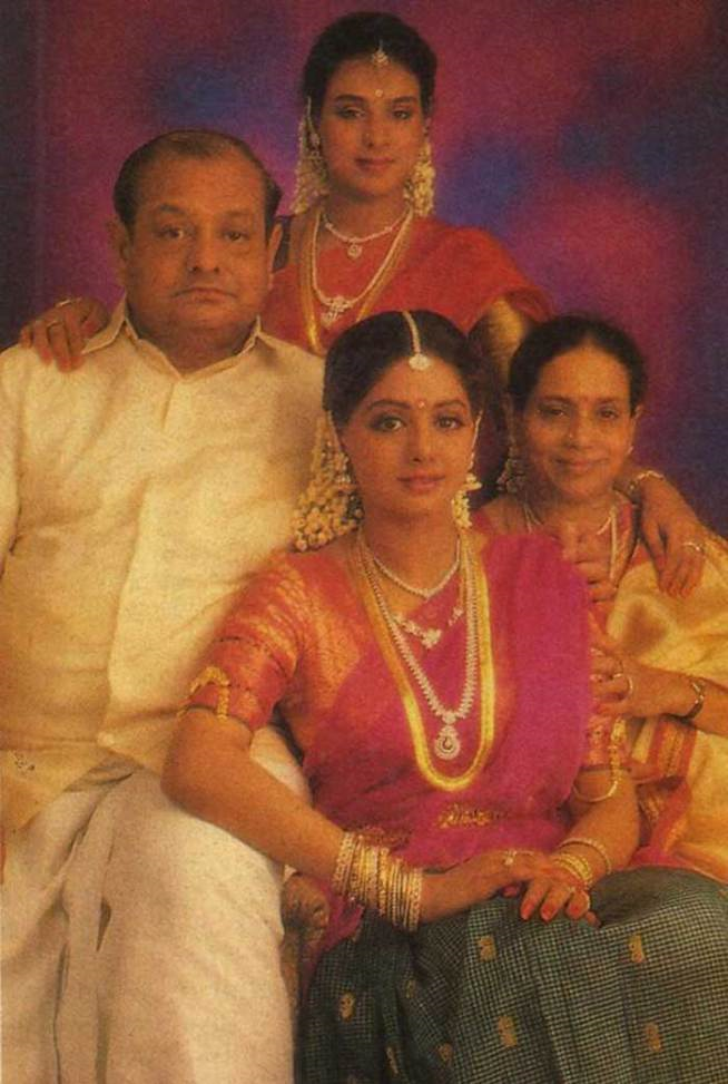 sridevi-mother-father-sister