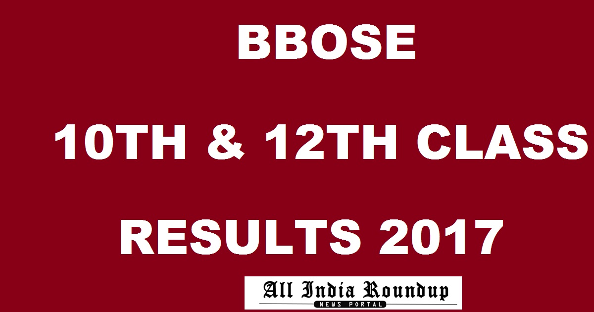 BBOSE 10th & 12th Results December 2017 Declared @ bbose.org - Bihar Board Open School Result