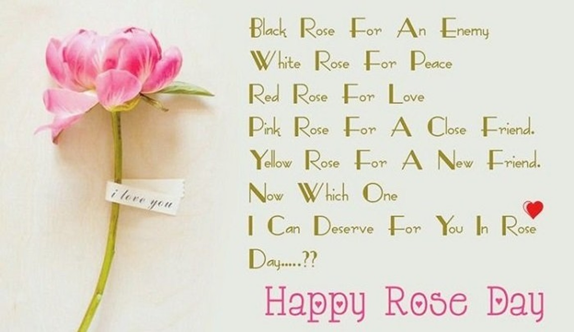 rose day sms messgaes