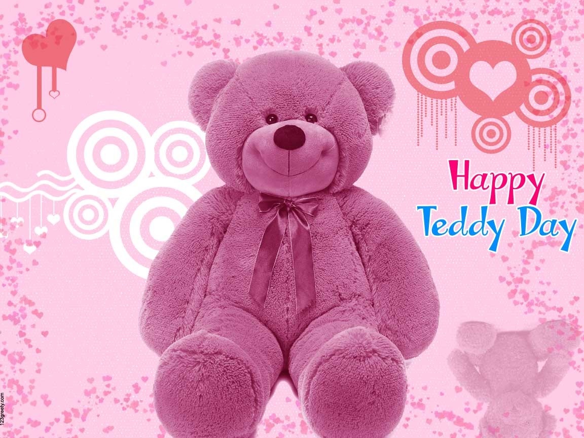 Happy Teddy Day HD Images With Quotes Wishes – 10th Feb Teddy Day 3D
