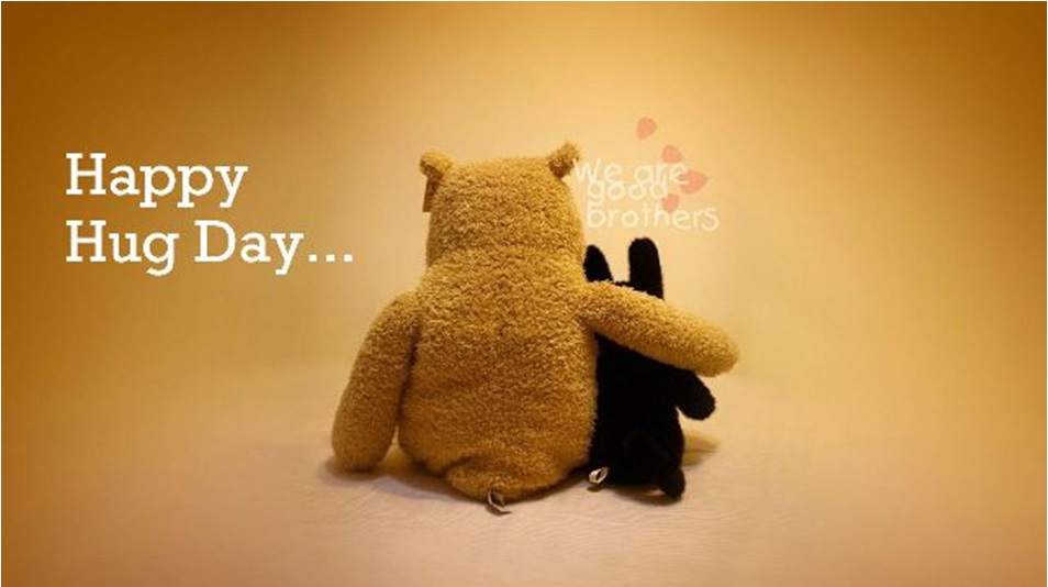 happy hug day image