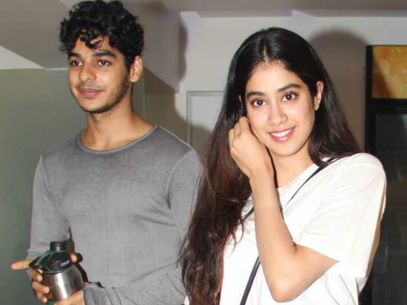 Ishaan Khatte and Jhnavi Kapoor