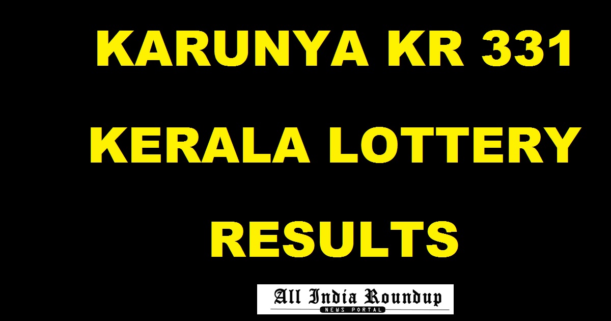 Karunya KR 331 Lottery Results