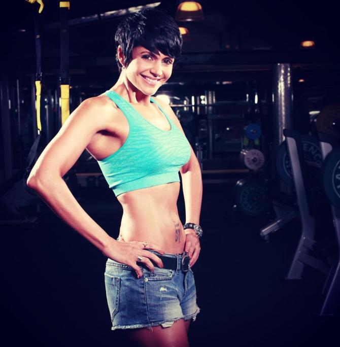 Mandira Bedi fitness goals