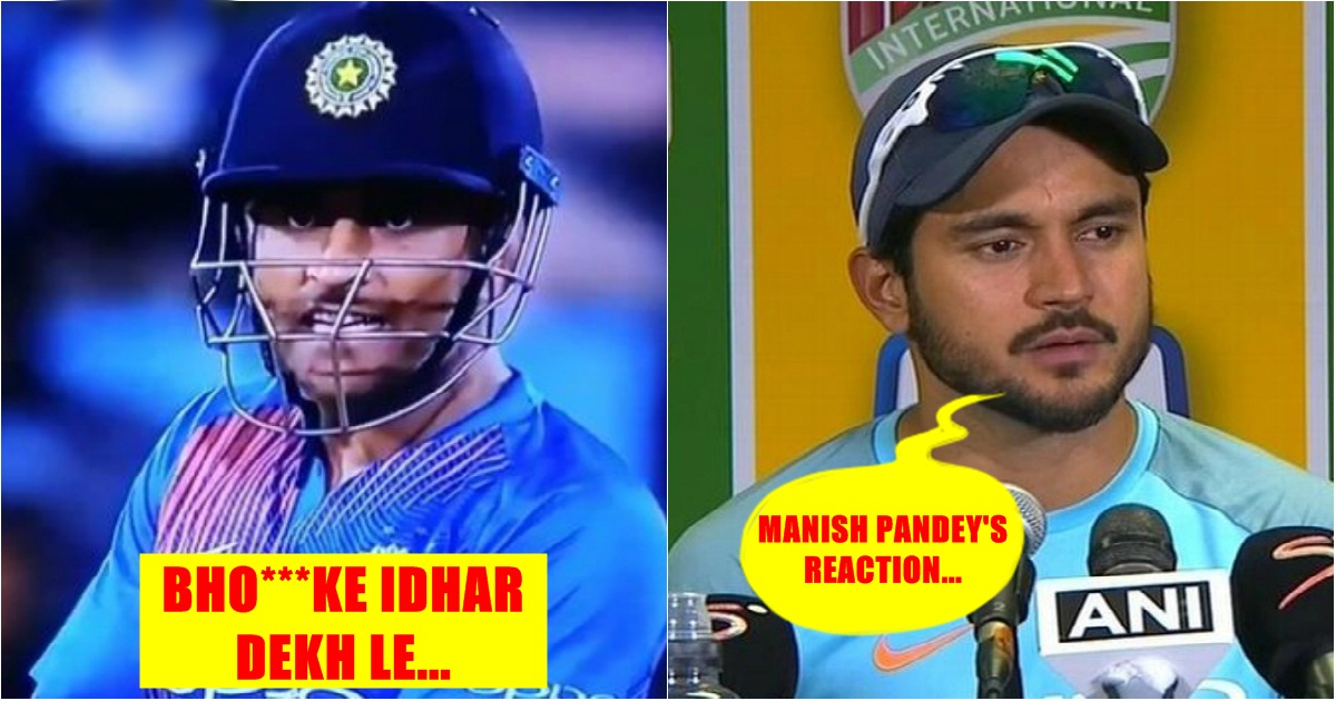 MS Dhoni Lost His Cool At Manish Pandey, Here’s How He Reacted At Post ...