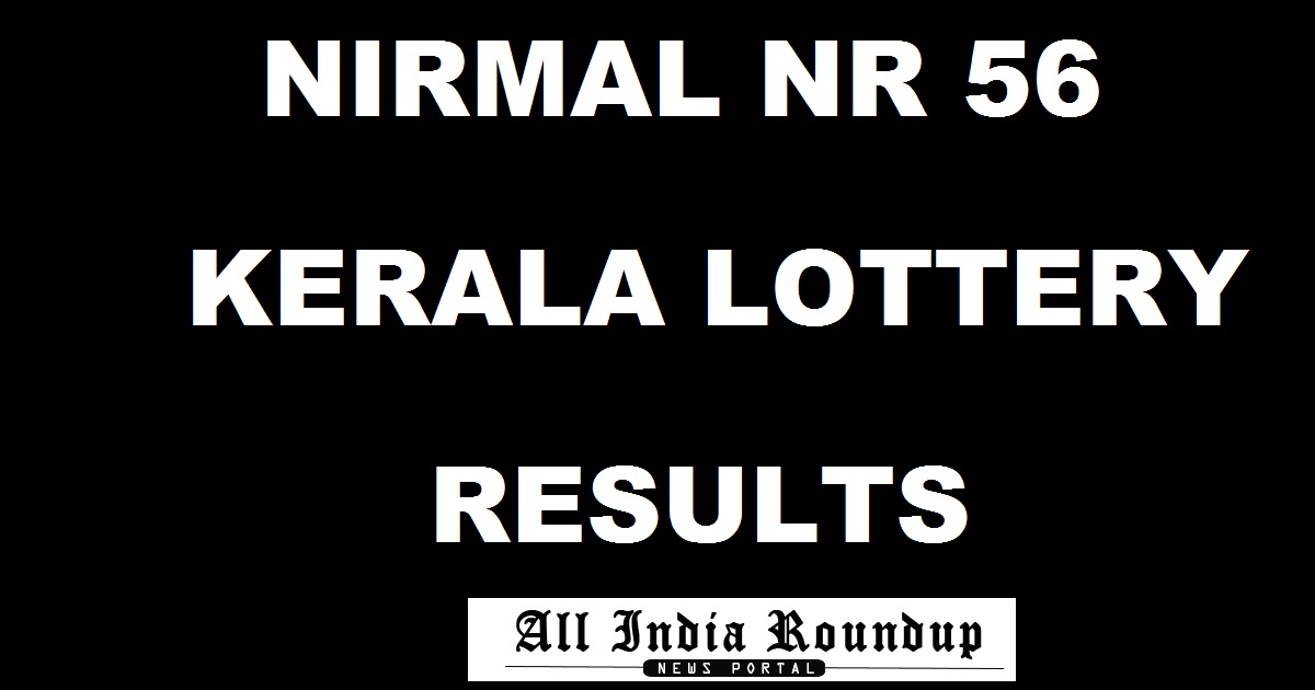 Nirmal NR 56 Lottery Results