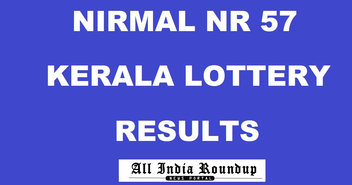 Nirmal NR 57 Lottery Results