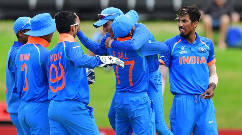 Team India win U19 WC 2018