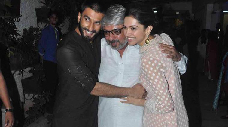 deepika-bhansali-ranveer-and shahid padmaavat