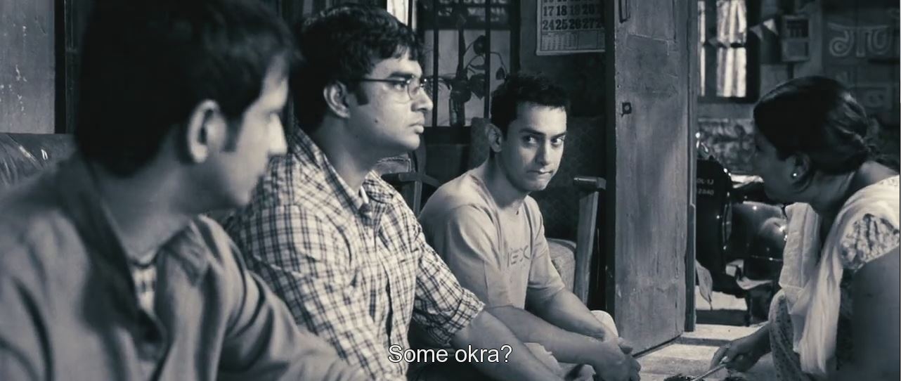 a scene from 3 idiots