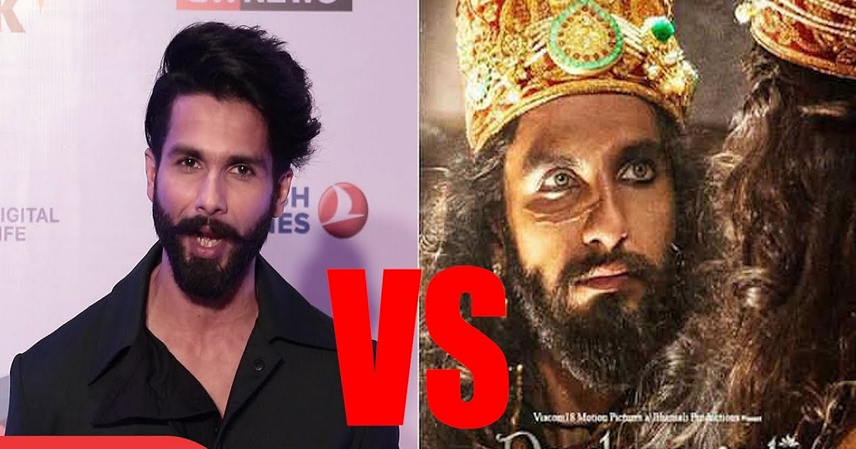 ranveer singh and shahid kapoor fight