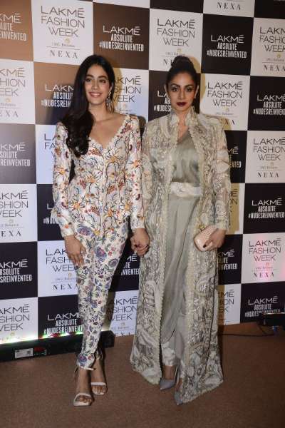 Sridevi and Jhanvi Kapoor