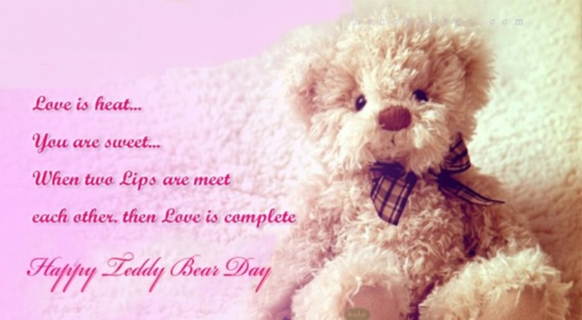 teddy bear day images wishes
