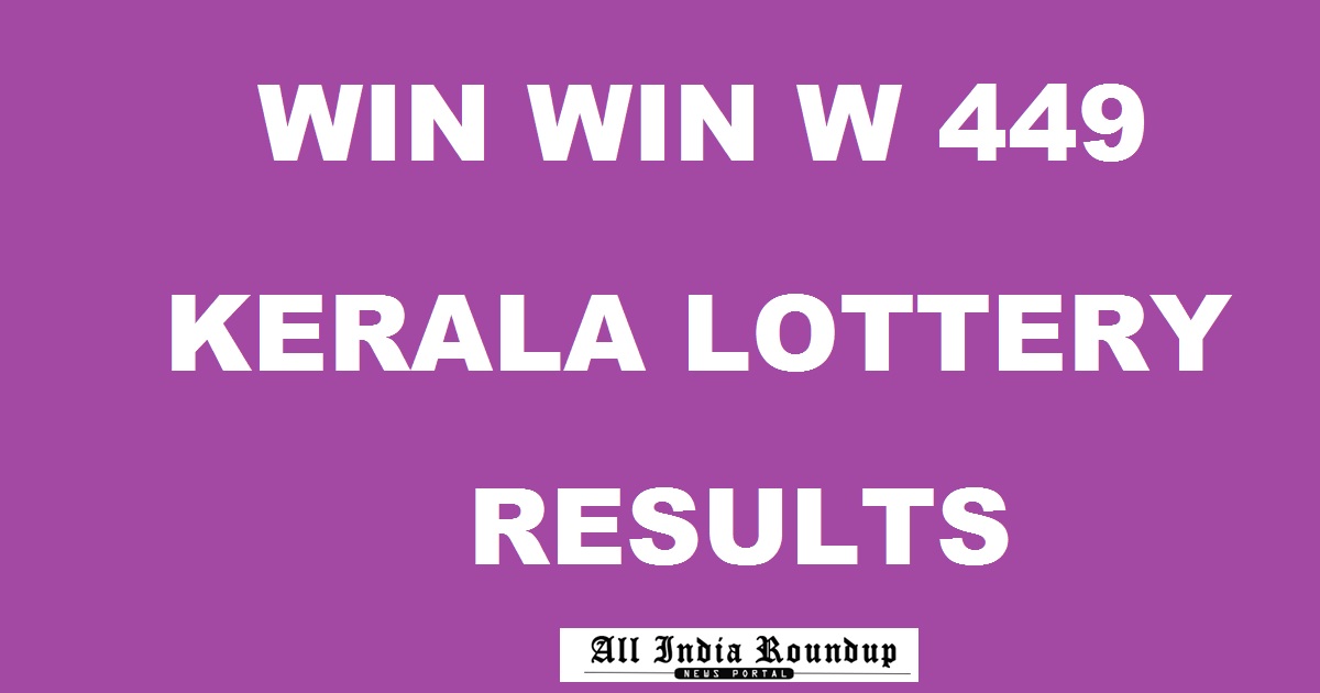 Win Win W 449 Lottery Results