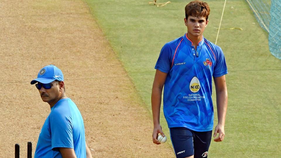 arjun tendulkar entry into international cricket
