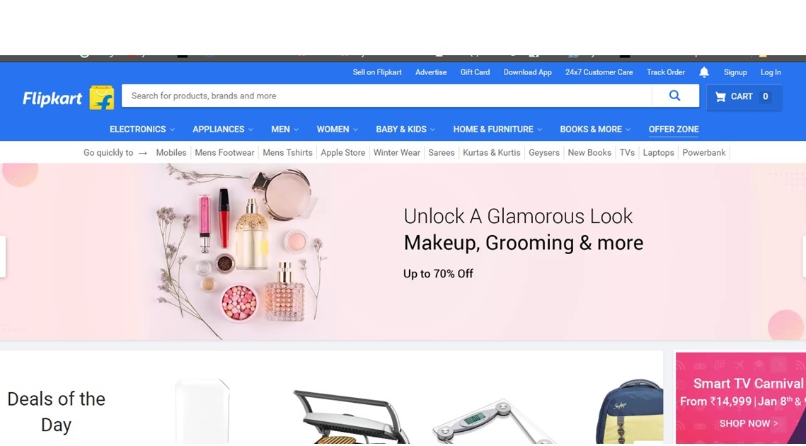 flipkart signup