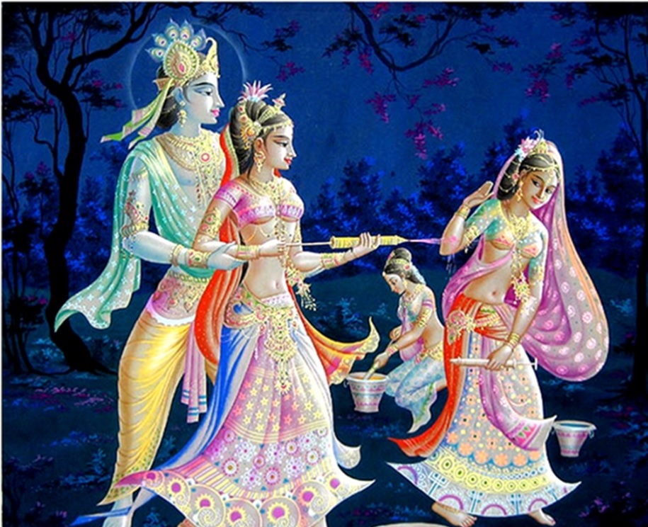 Holi 2019 Radha Krishna Images HD Wallpapers Photos Pictures 3D Pics