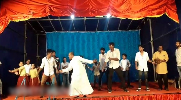priest-dancing video