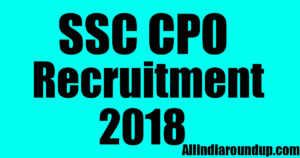 SSC CPO 2018