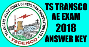 TS TRANSCO AE Answer Key