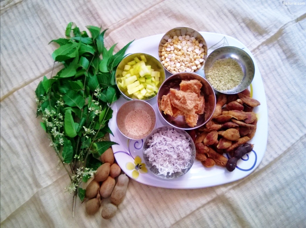 Ugadi Pachadi Ingredients