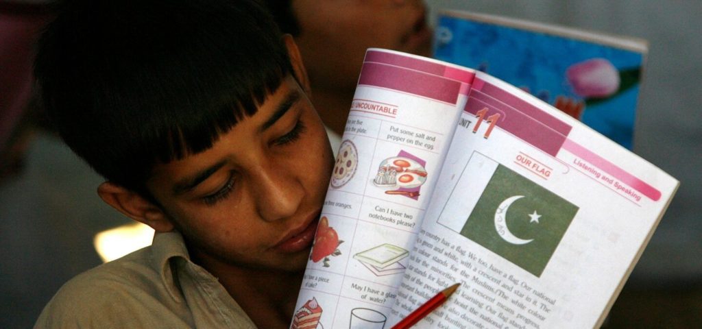 gandhi in pakistan texbooks