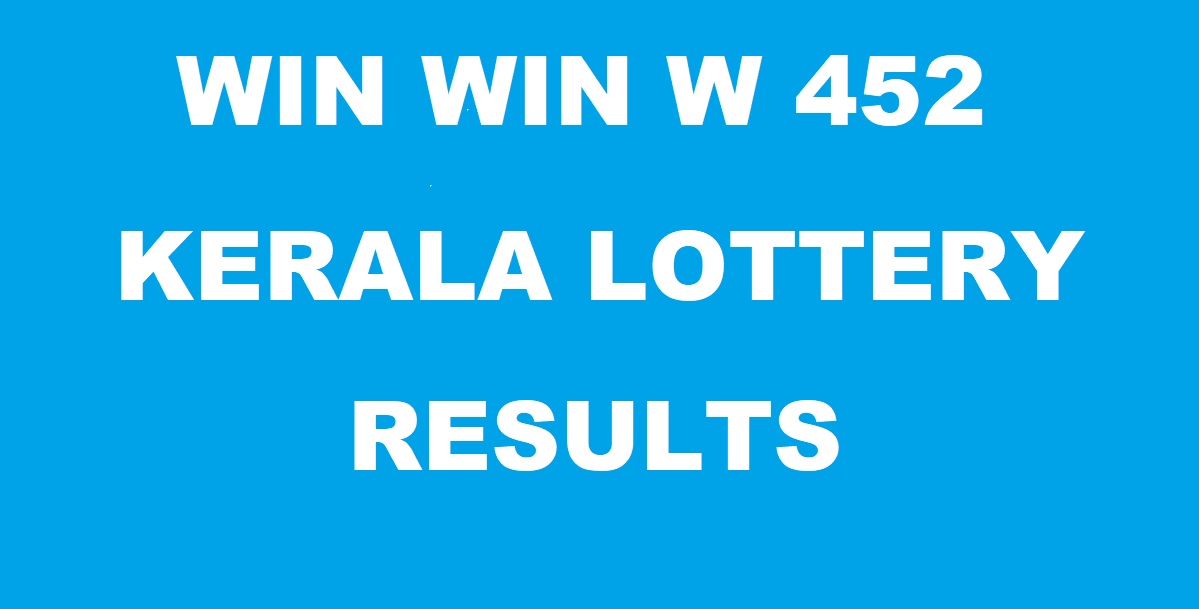 WIN WIN 452 lottery results Released
