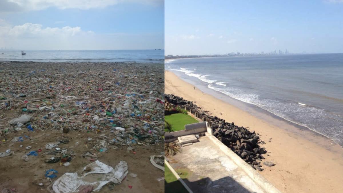Versova Beach cleaning campaign