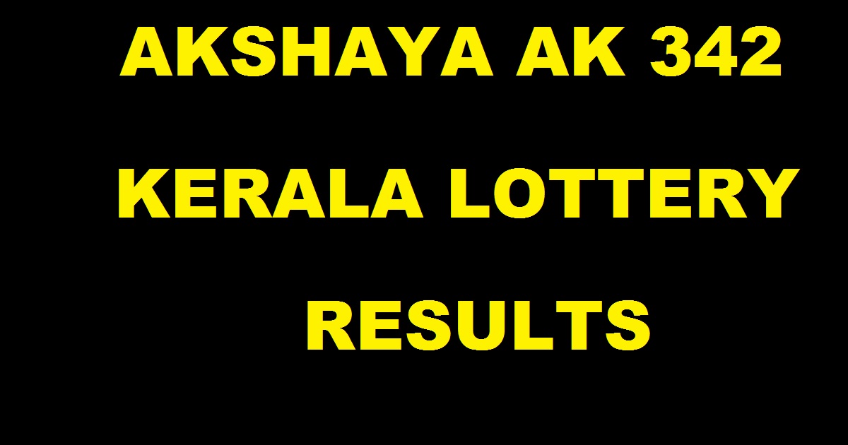 Akshaya AK 342 Results Released