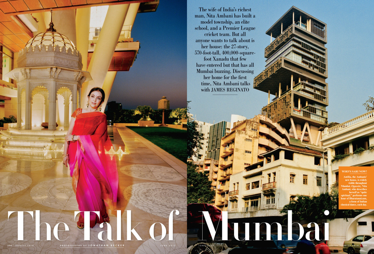 The Talk of Mumbai Antilia