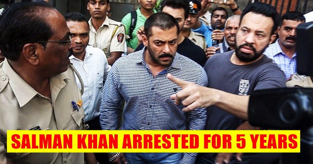 Salman Khan Found Guilty In Blackbuck Poaching Case And Charged With ...