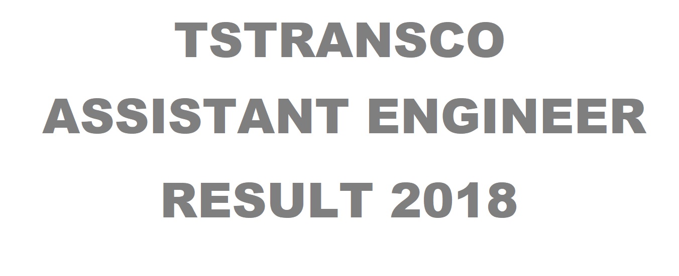 TSTRANSCO AE RESULTS 2018