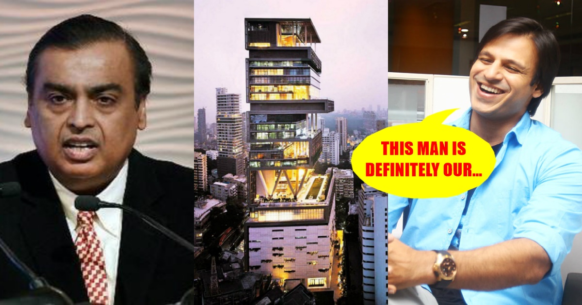 Vivek Oberoi’s Dig At Mukesh Ambani’s Antilia Is Too Funny!