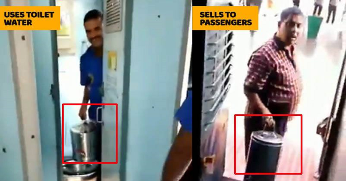 Chaiwala Fills Tea Kettle With Water From Train Toilets, Video Goes Viral
