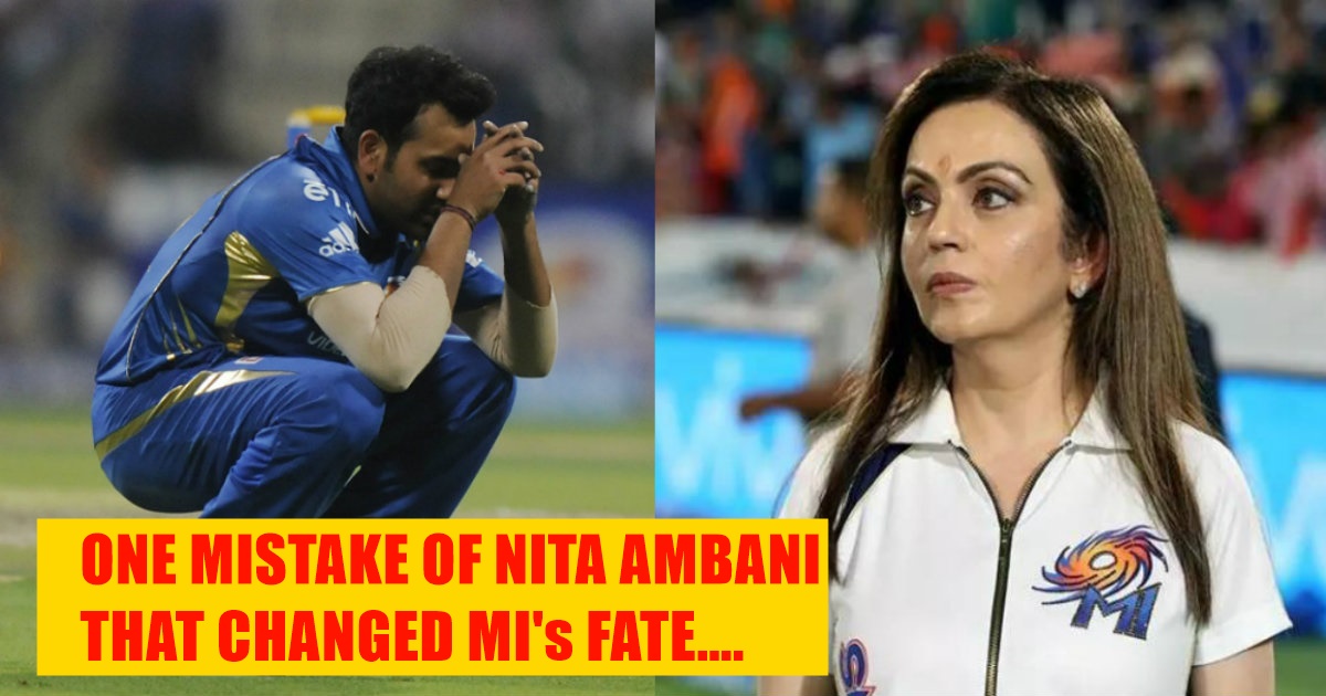 Mumbai Indians Would Be On A Better Position If Nita Ambani Haven’t ...