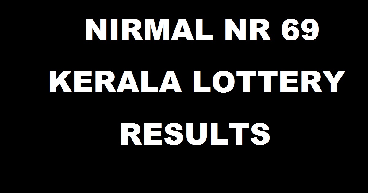 Nirmal NR 69 Lottery Result