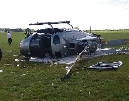 ajay devgan helicopter crash pics