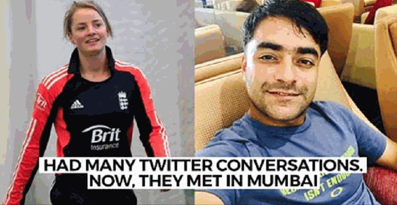 Rashid Khan Finally Meets Danielle Wyatt, Internet Is ...