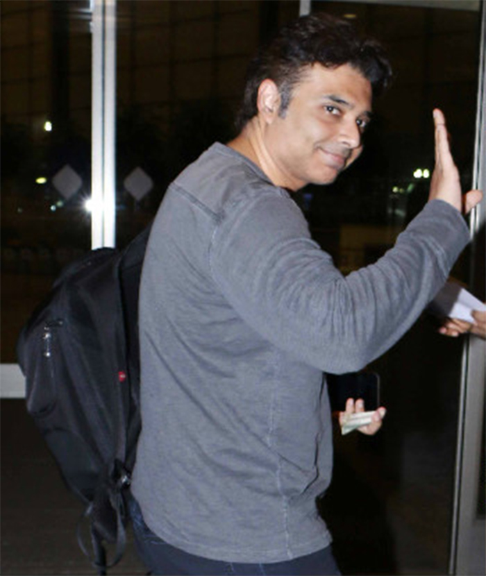 Uday Chopra spotted at Airport