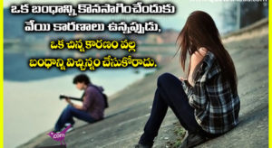 Heart Break Love Failure Breakup Quotes In Telugu