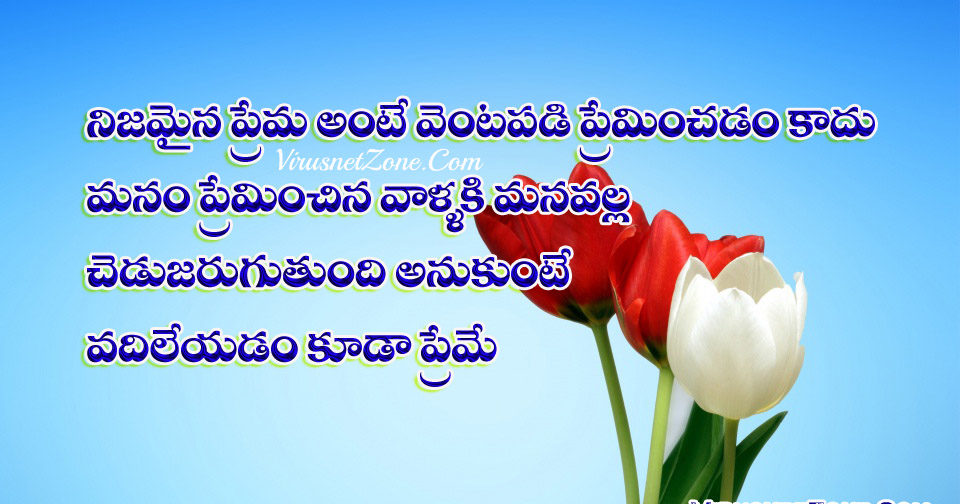 Heart Break& Love Failure, Breakup Quotes In Telugu