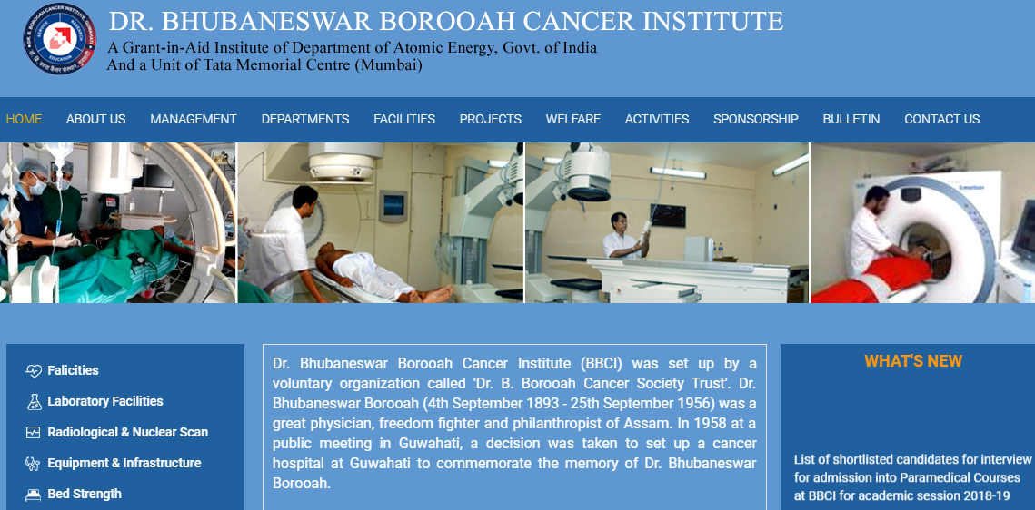 Dr B Borooah Cancer Institute Recruitment 2018 – 24 Supervisor ...