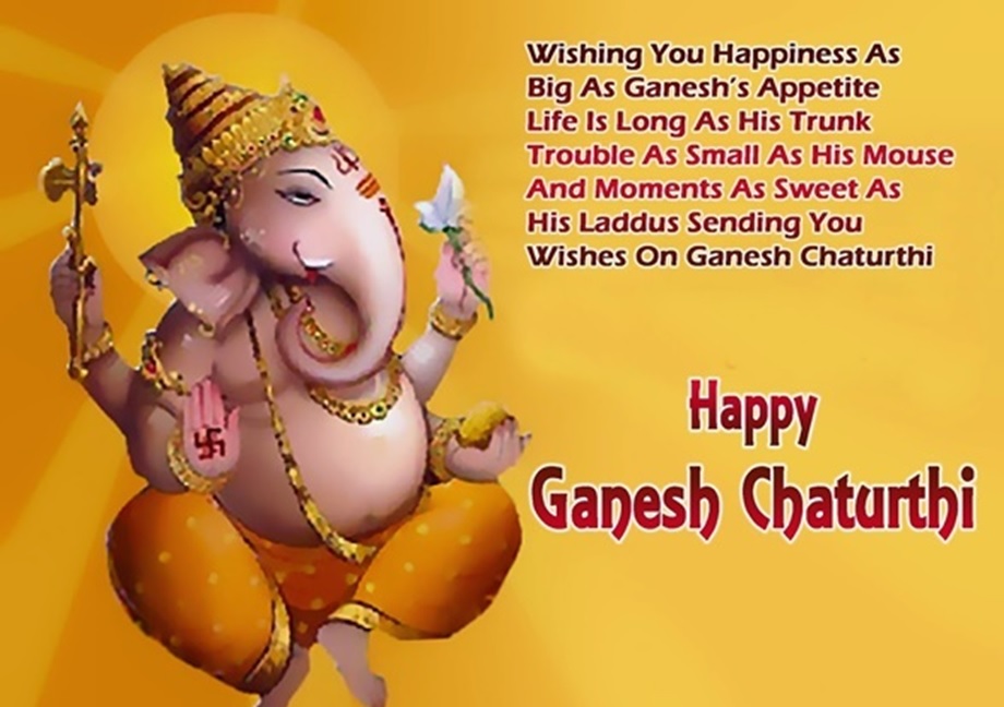 Ganesh Chaturthi Wishes Sms Messages Vinayaka Chaviti Greetings Quotes Status For Fb And Whatsapp 5772