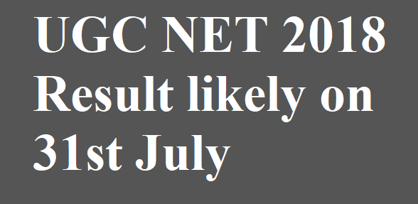 UGC NET result 2018