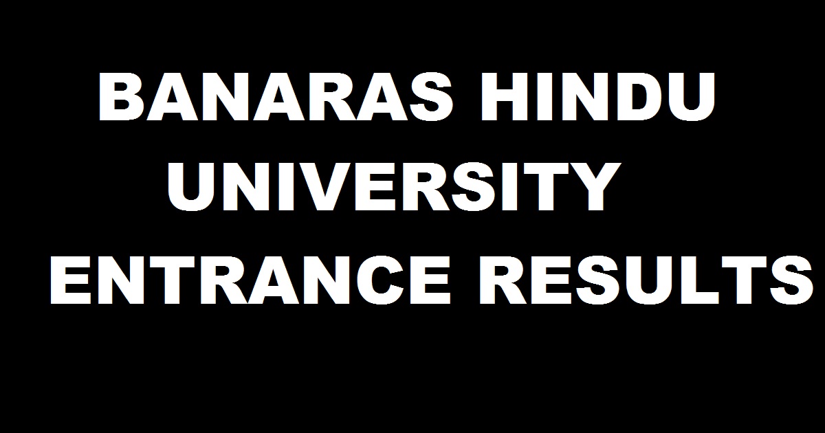 Banaras Hindu University Results
