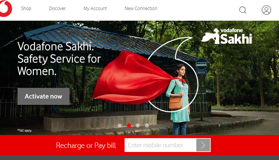 Vodafone Official Website