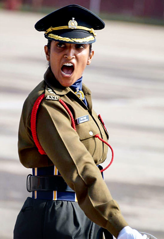 Lt Bhavana Kasturi the First Woman Officer to an all-men Army Contingent