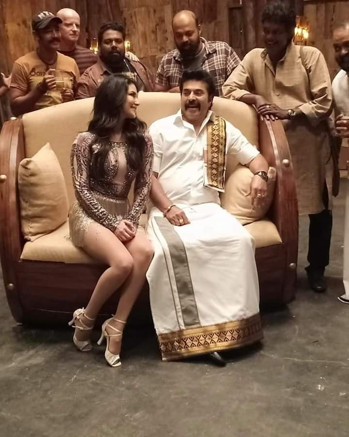 Heres why Sunny Leones photo with Mammootty had to be 