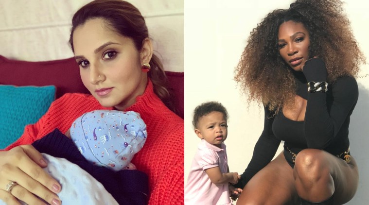 sania mirza serena williams motherhood